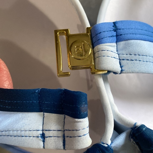 NWOT Bleu Rod Beattie Blue Ombré Underwire Swim Top Size 10 - Picture 11 of 11